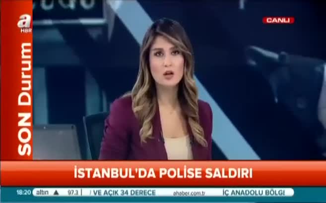 Polise saldırı sonrası yaşananlar kamerada
