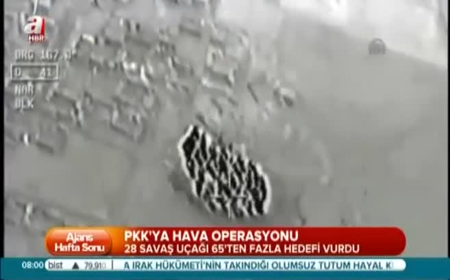 65'ten fazla hedef vuruldu