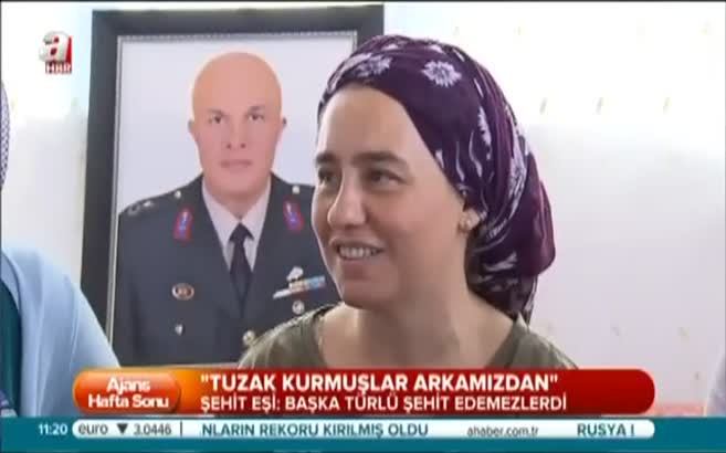 Şehit Binbaşı'nın eşi o anı anlattı