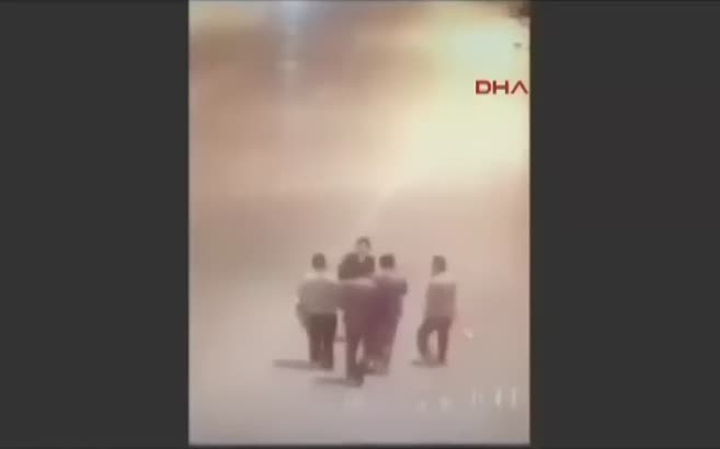 Çin'de “bowling kaza”da bir araç 5 kişiye çarptı