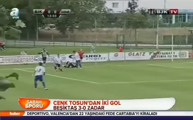 Beşiktaş'tan farklı prova