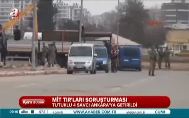 Tutuklu 4 savcı Ankara'da