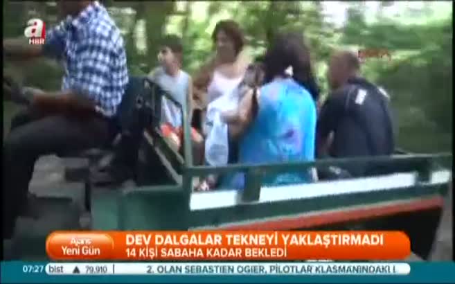 Gittikleri koyda mahsur kaldılar