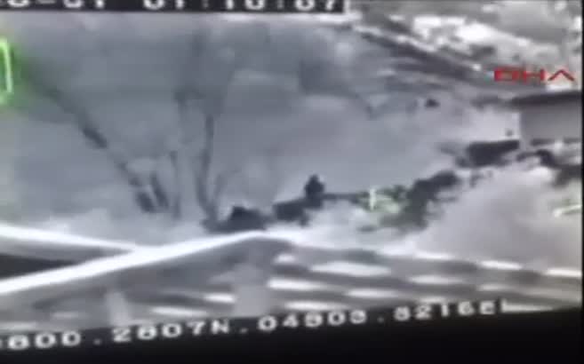 PKK'lı teröristler böyle vuruldu