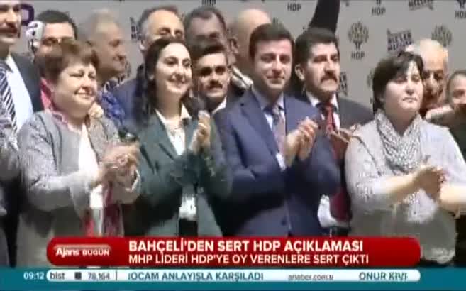 Bahçeli HDP'ye oy verenlere çattı