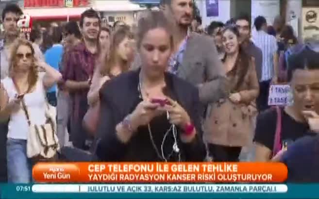 Cep telefonları tehlike saçıyor