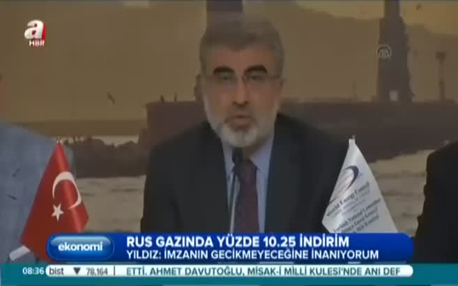 "Gaz indiriminde imzalar atılacak"