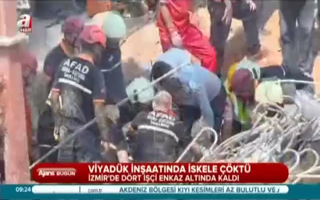 İskele çöktü: 4 işçi öldü