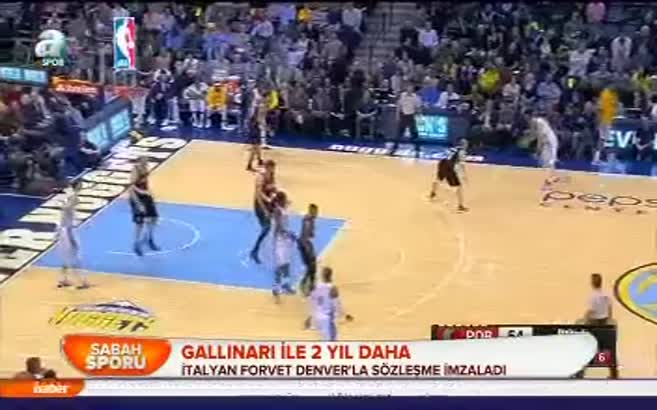 Gallinari ile 2 yıl daha