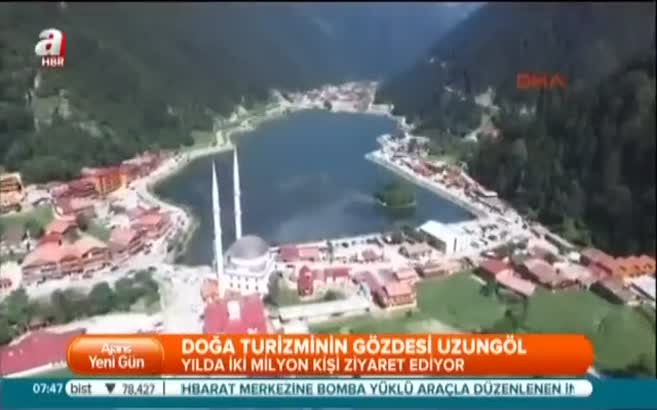 Uzungöl'e turist akını