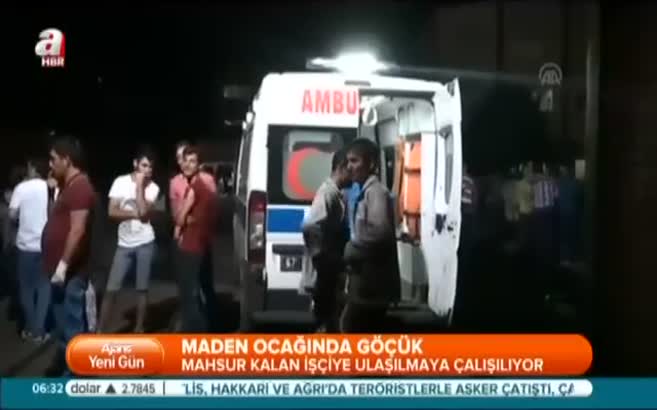 Zonguldak'ta göçük: 1 ölü