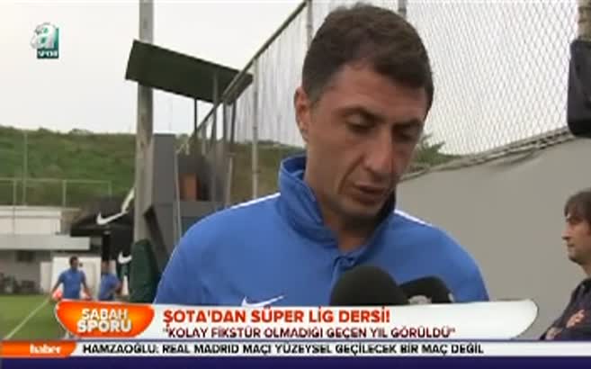 Şota'dan süper lig dersi!