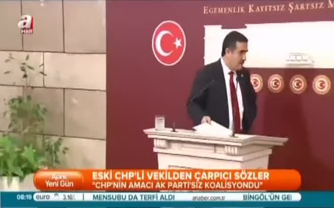 "Amaç AK Parti'siz bir koalisyondu"