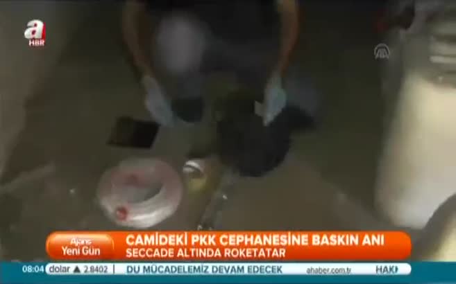 PKK'nın cephanelik camisi