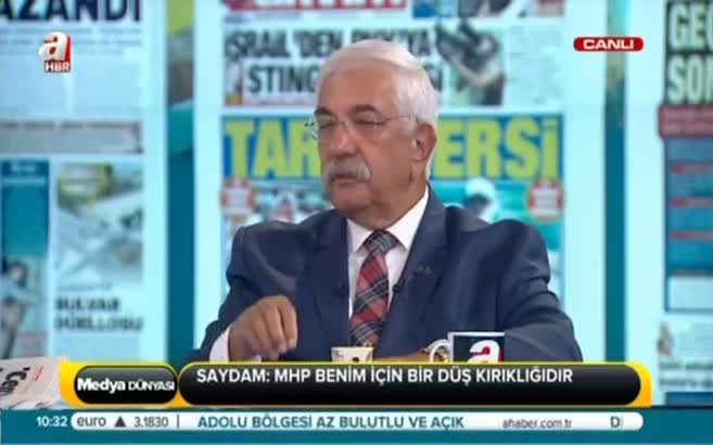 "MHP seçimde baraj altında kalabilir"