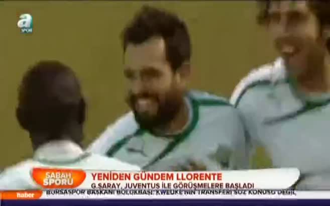 Yeniden gündem Llorente