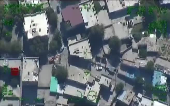 Silvan'daki operasyon havadan görüntülendi