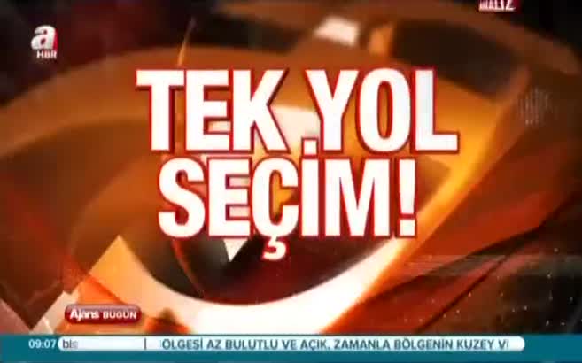 Türkiye erken seçime gidiyor