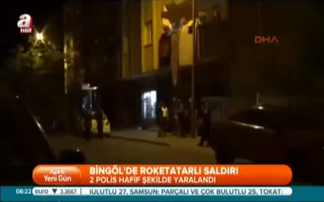 Bingöl'de polise saldırı