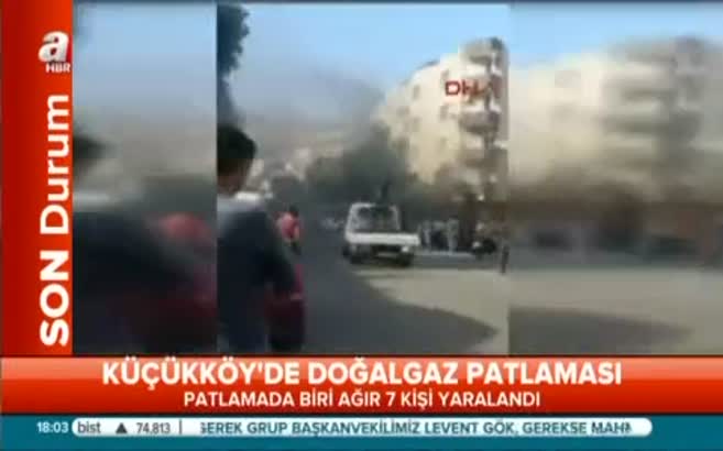 Gazioamanpaşa'da doğalgaz patlaması: 7 yaralı