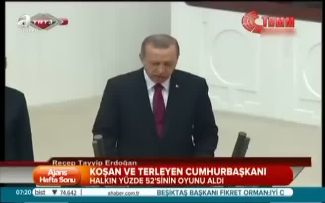 Cumhurbaşkanı Erdoğan'ın bir yılı