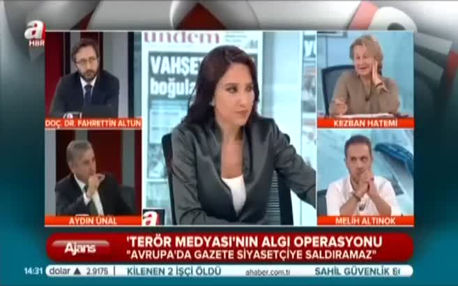 "Gülen odakların maşası"