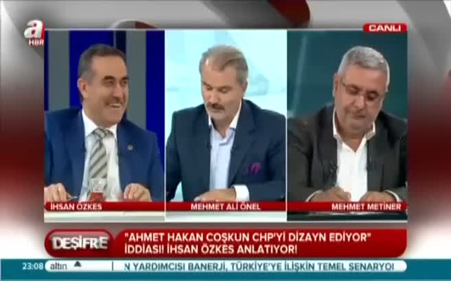 “Ahmet Hakan CHP'ye akıl hocalığı yapıyor!”