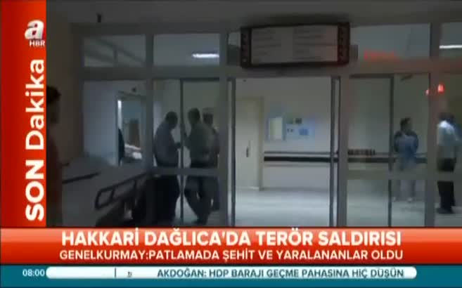 Dağlıca'da terör saldırısı