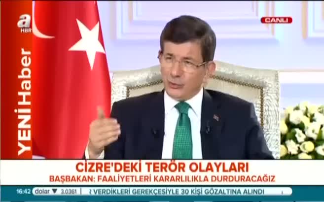 Başbakan'ın Dağlıca saldırısından ne zaman haberi oldu?
