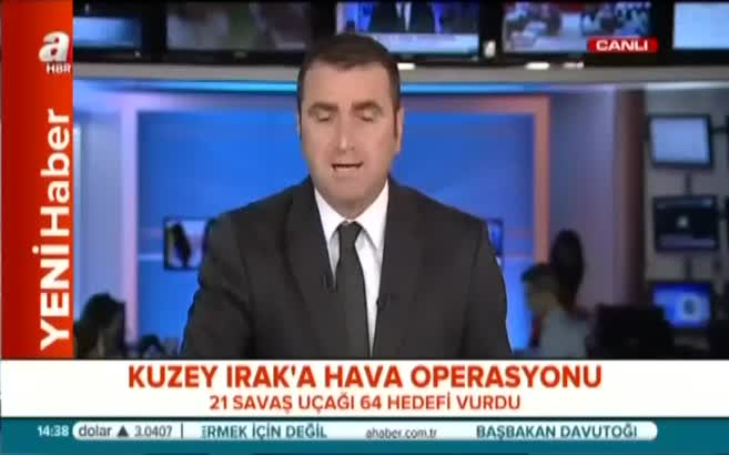Kuzey Irak'a hava operasyonu