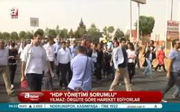 HDP yönetimi sorumlu