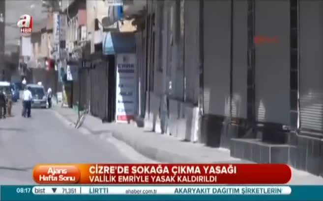 Cizre'de sokağa çıkma yasağı