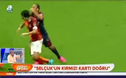 Selçuk’un kırmızı kartı doğru mu?
