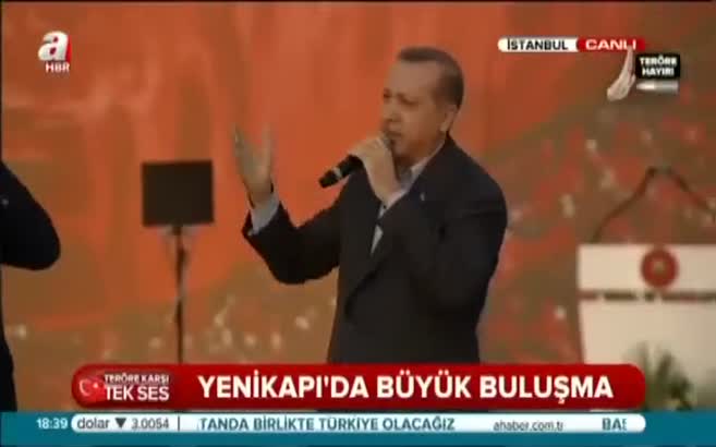 Cumhurbaşkanı Erdoğan'dan dua!