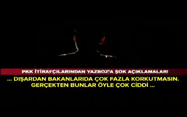 Bir PKK'lıdan şok itiraflar!