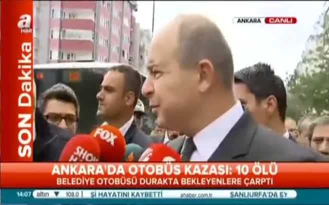 Ankara Valisi: 11 vatandaşımız ex oldu