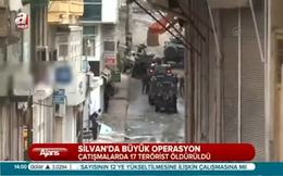 Silvan’da 17 terörist öldürüldü