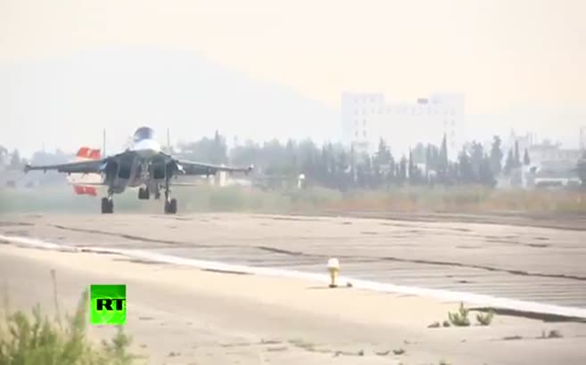 Rus üssünün görüntüleri yayınlandı