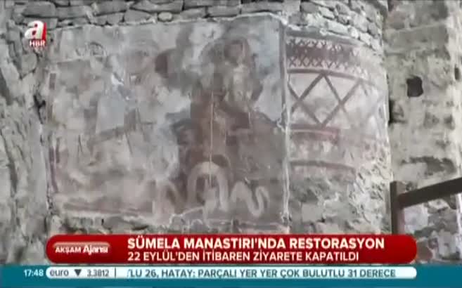 Sümela Manastırı skandallar yüzünden kapatıldı