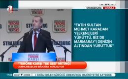 Cumhurbaşkanı Erdoğan dua okudu