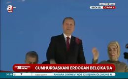 Erdoğan barış güvercini uçurdu