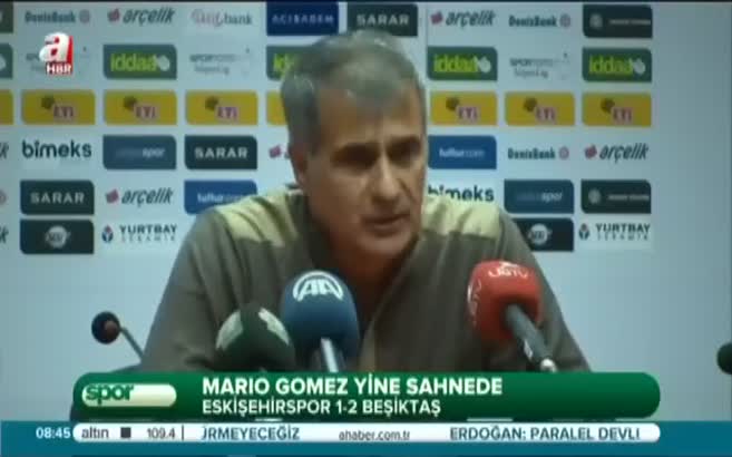 Mario Gomez yine sahnede