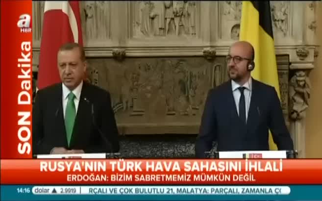 Cumhurbaşkanı Erdoğan'dan Rusya'ya sert tepki