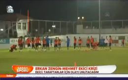 Erkan Zengin - Mehmet Ekici krizi