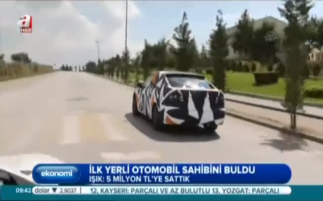 İlk yerli otomobil sahibini buldu