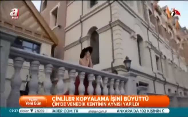 Çinliler Venedik'i kopyaladı