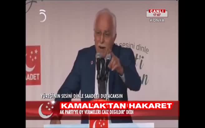 Papa AK Parti'ye Peygamberimiz Saadet'e oy verirdi