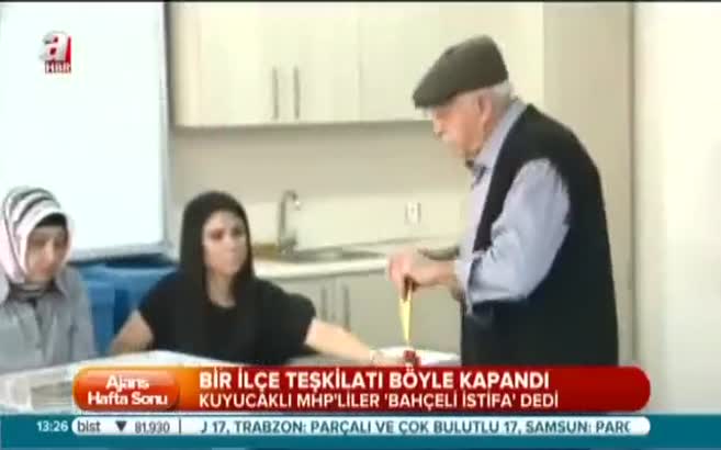 Sen misin 'Bahçeli istifa' diyen!