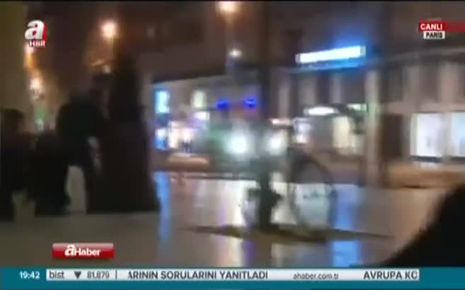 Paris'te terör operasyonu - A Haber olay yerinde!