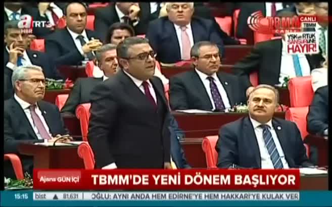 CHP'nin ilk önerisi reddedildi
